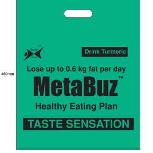 Metabuz™ bag - strong reusable plastic. Contact us